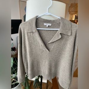 Madewell Polo Sweater- Size Medium